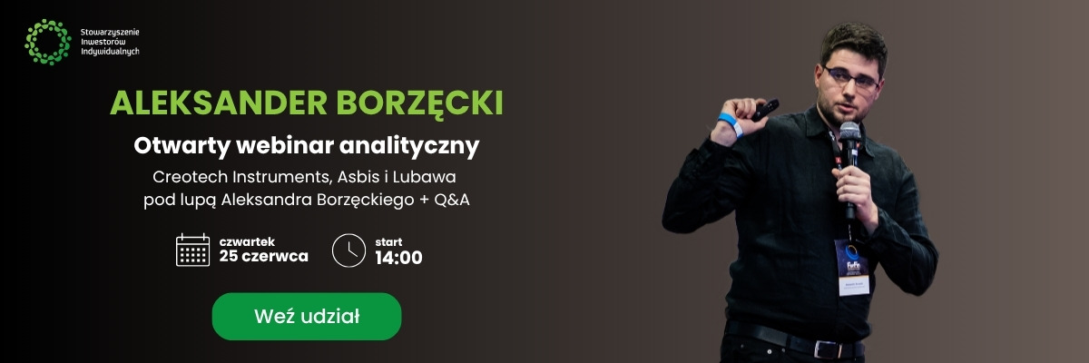 Otwarty webinar analityczny Aleksander Borzęcki